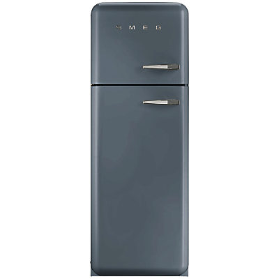 Smeg FAB30LF Fridge Freezer, A++ Energy Rating, Left-Hand Hinge, 60cm Wide Silver Smeg FAB30LF Fridge Freezer, A++ Energy Rating, Left-Hand Hinge, 60cm Wide Silver